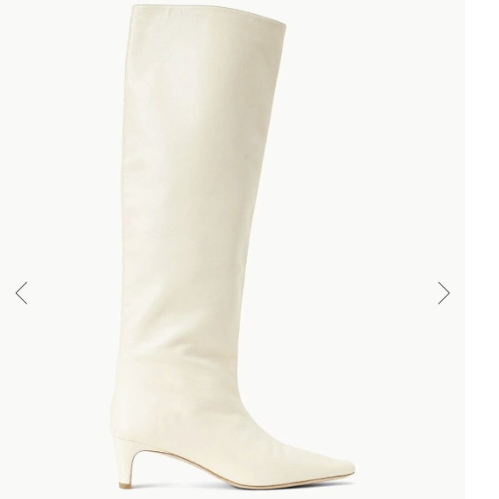 STAUD Wally Boot in Cream
